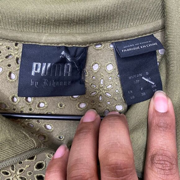 NWT Puma x Fenty Embroidered Edge Zip Up Jacket Small - Picture 6 of 8